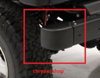 pravý roh předního nárazníku USA - ORIGINÁLNÍ DÍL